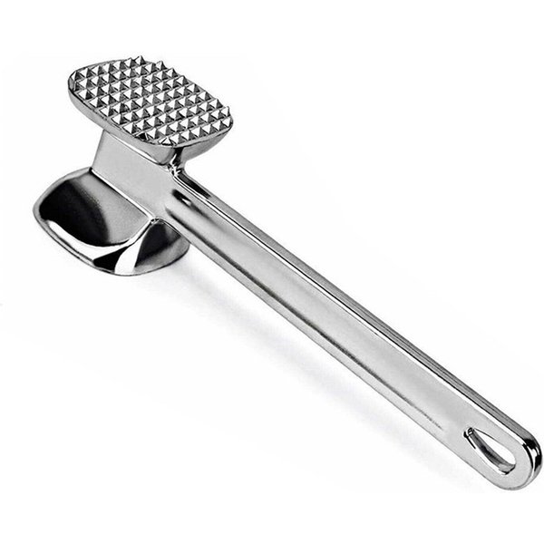 Martillo Ablandador De Carne, Herramienta De Clavos De Doble Cara, Mazo De Carne, Martillo Para Carne, Pollo, Pescado, Carne Negro-image