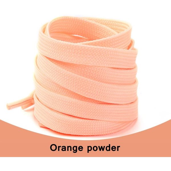 1 Para Trampek SznurowadłA Do ButóW Akcesoria Do ButóW SznurowadłA Do ButóW Unisex PłAskie SznurowadłA Klasyczne SznurowadłA Jednolity Kolor SznurowadłA Do ButóW 100Cm Beige-image