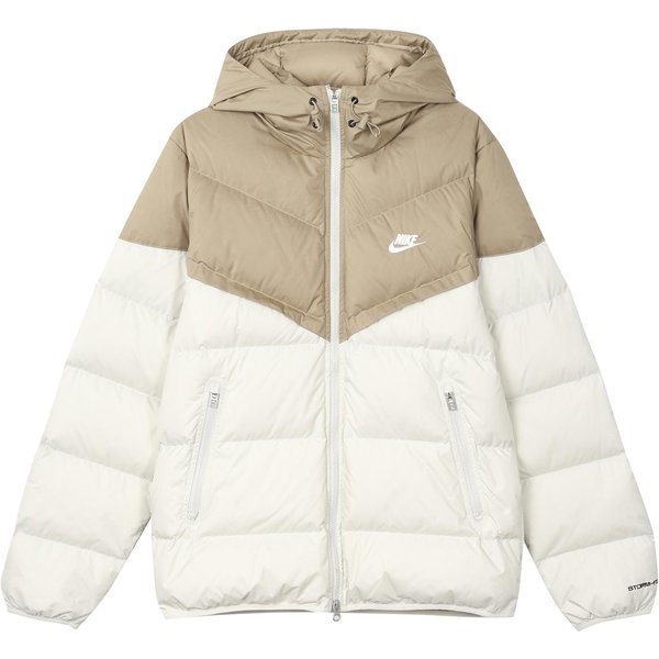 Kurtka Puchowa Nike Storm FIT Windrunner Z Ociepliną Primaloft® MęSka Khaki L White-image