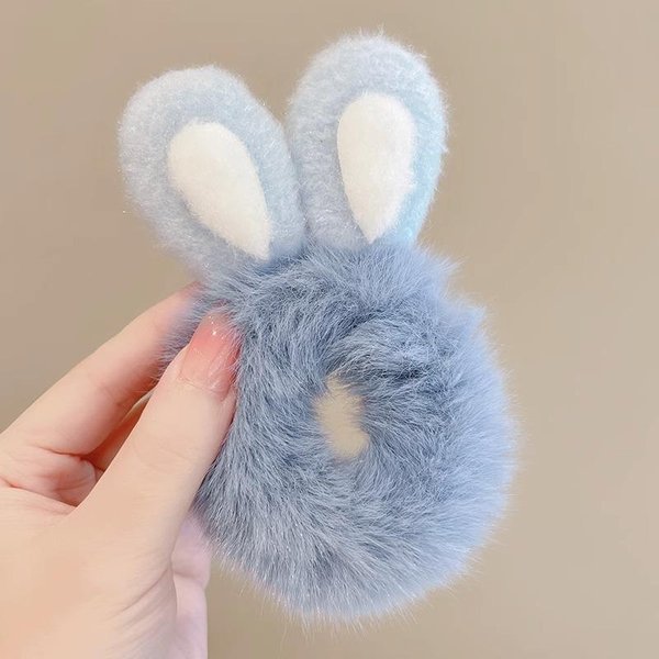 Cuerdas De Pelo De Conejo, Coleteros De Oso, Gomas EláSticas Para El Pelo Para Mujer, Gomas Para El Pelo, Coleteros, Accesorios Para El Cabello-image