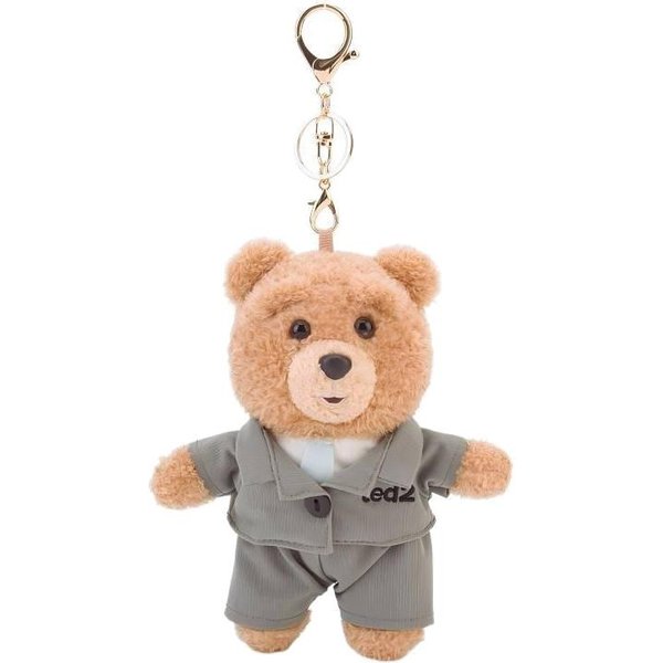 Ted2 Pluszowy Breloczek Kawaii Pluszowy Miś Anime Hobby Pluszowa Zabawka Breloczek Do Kluczy Zawieszka Do Torebki Lalki Prezenty BożOnarodzeniowe Urodzinowe-image