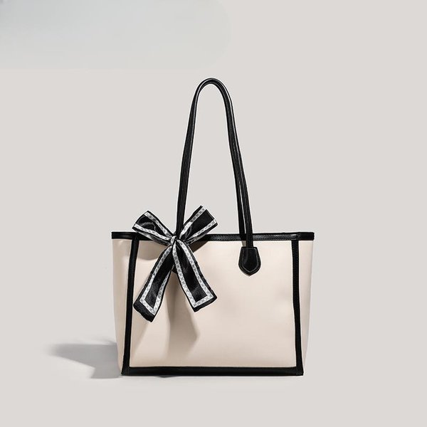 Bolsos Para Mujer Moda Bolsos De Alta Calidad Para Ir Al Trabajo Bolsos Tote VersáTiles De Un Hombro Bolsos De Compras Black-image