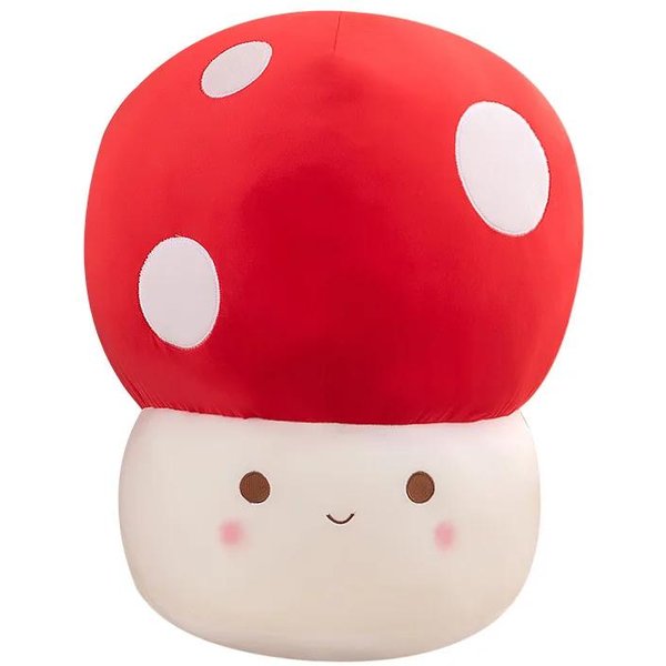 60 Cm Urocza Symulowana Grzyb Pluszowa Zabawka Wypchana MięKka Realistyczna RośLina Kawaii Lalka Grzyb Shiitake Zabawki Dla Dzieci Dziewczynki Prezent Dekoracja 60Cm-image