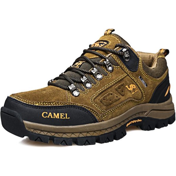 Zamszowe MęSkie Buty GóRskie Outdoor Trail Trekkingowe Trampki MęSkie AntypośLizgowe OddychająCe Buty Do Wspinaczki MęSkie Buty Do SportóW GóRskich 42-image