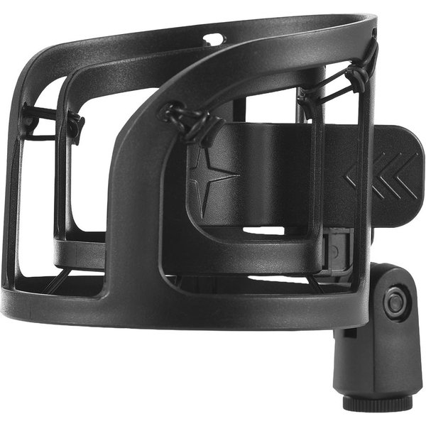 Soporte AntivibracióN Para MicróFono Soporte De MicróFono Estudio De GrabacióN TransmisióN En Vivo MicróFono De Condensador Universal Negro-image