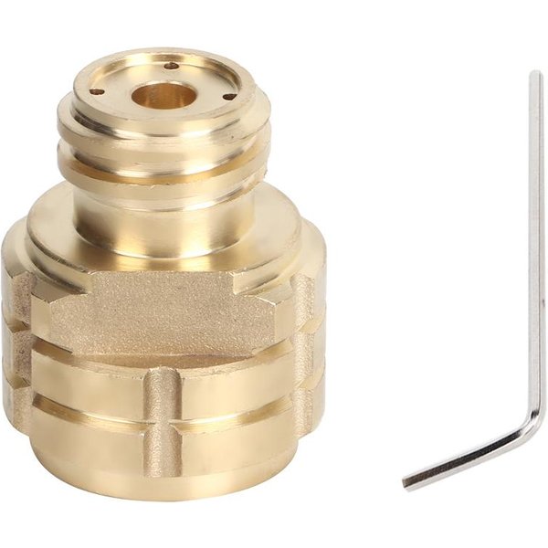Adapter Do NapełNiania Butli CO2 Gwint WewnęTrzny G1/2 Na Gwint ZewnęTrzny TR21-4 Dla Sodastream Soda Club(ZłOto ) ZłOty-image