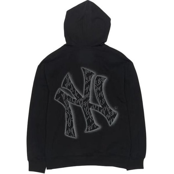 MLB New York Yankees Prosty Bluza Z Kapturem Unisex Bluzy Z Kapturem 3AHDB0654-50BKS XS Black-image