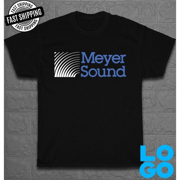 Nueva Camiseta Divertida Para Hombre Con Logo Meyer Sound Hecha En Ee. Uu. Tallas S A 5XL 3XL-image