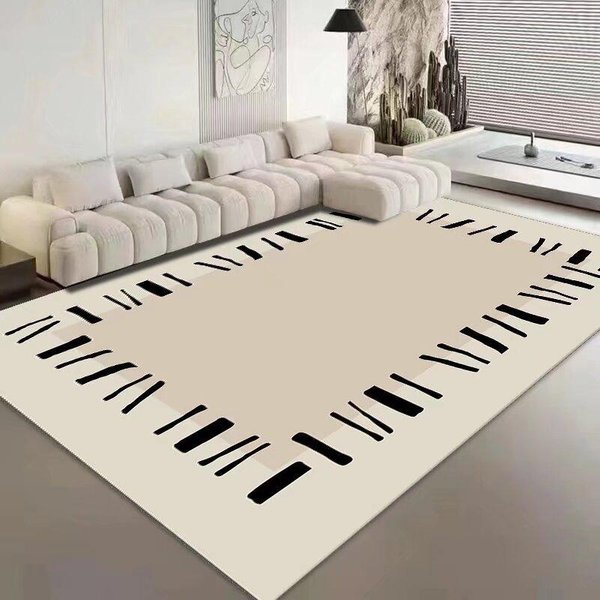 Nowy Dywan Salon Niespodzianka Cichy Lekki Luksus ChłOnny Odporny Na Zabrudzenia Sypialnia Seniora Sofa Mata Pod Stolik Kawowy 140*200Cm-image