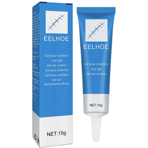 Crema Para Eliminar Cicatrices, Gel Para Eliminar Manchas De Acné, Tratamiento De EstríAs, Crema Reparadora De Cicatrices, Suavizante, Blanqueamiento, Belleza De La Piel 15G-image