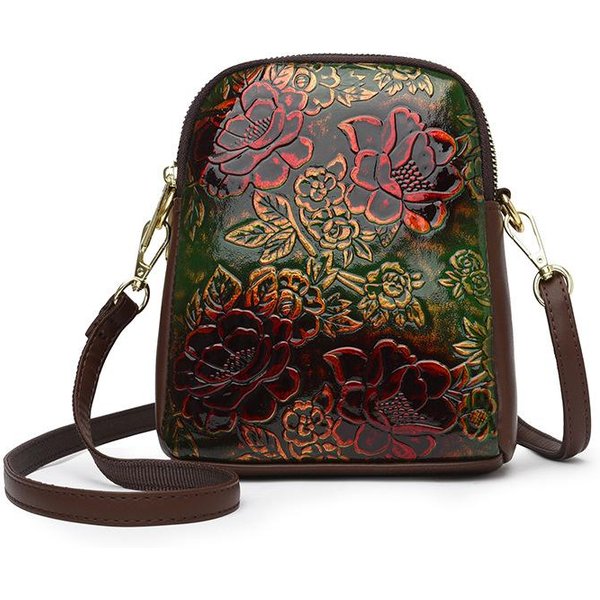 Nowa BłYszcząCa WytłAczana Torba Na Telefon KomóRkowy Na Lato Damska Torba Crossbody Wszechstronna I Modna Lekka Torba Na Ramię Dla Mamy Gray-image