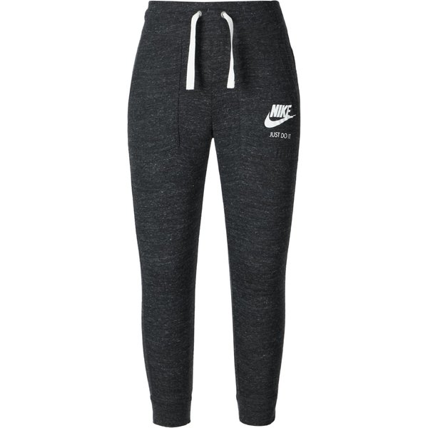 Pantalones Deportivos De Punto Tres Cuartos Con CordóN Y Logo De Letras Nike Para Mujer, Parte Inferior, Negro 883724-010 S Black-image