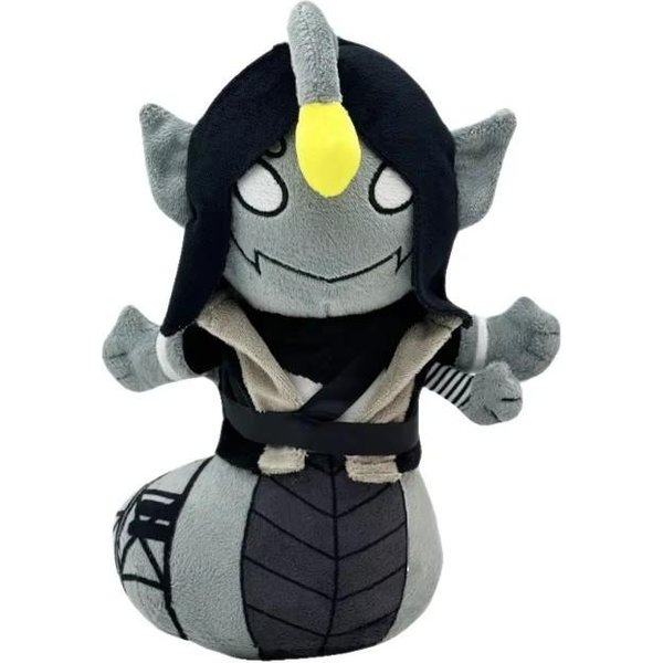 25Cm PresióN Sebastian Solace Peluche MuñEca De Peluche Linda Juguete Regalo Estilo Dibujos Animados MuñEca De Trapo Infantil MuñEca Black-image