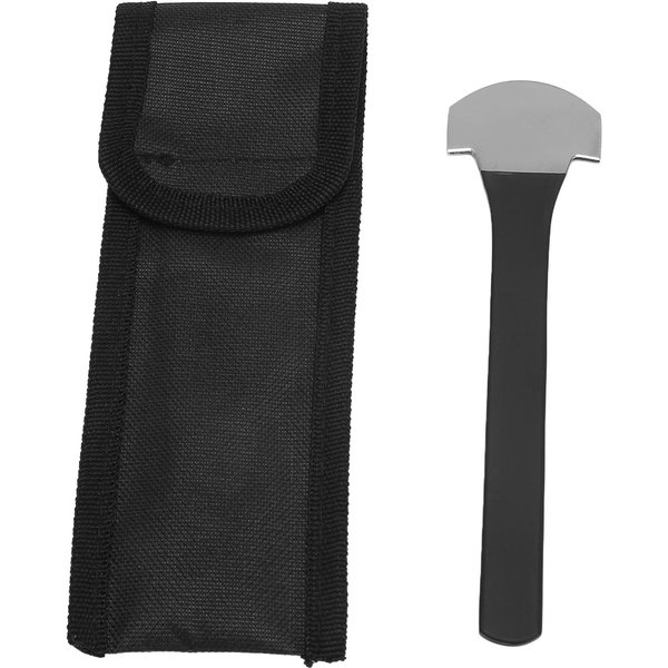 Cuchillo Pedicura Abanico Acero Alto Manganeso Raspado Callos UñA Del Pie Herramienta Hoja Abanico Para Eliminar Muerto Black-image