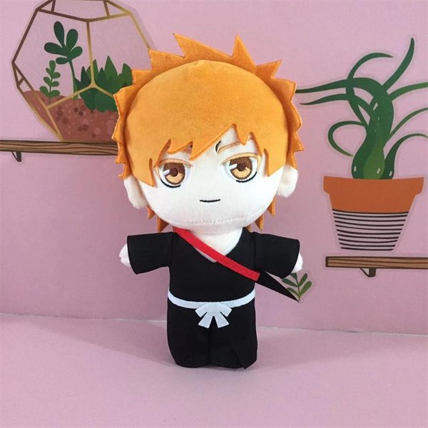Anime Aizen Sousuke Pluszowa Lalka Zabawka 20Cm Bleach KreskóWka Cosplay Urocza MięKka Wypchana Poduszka Prezent 20Cm 20Cm-image