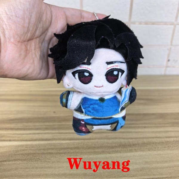 ÚLtimo 12Cm Cosplay Anime Overwatch 2 Personaje Wuyang / Venture Y Kiriko Llavero De Peluche MuñEco De Peluche Relleno De Dibujos Animados Del Juego About 12Cm-image