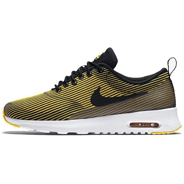 Nike Air Max Thea Kjcrd Czarne Varsity Maize Damskie Sneakersy ŻółTy Czarny-Varsity-Maize-BiałY 718646-004 36 Black-image