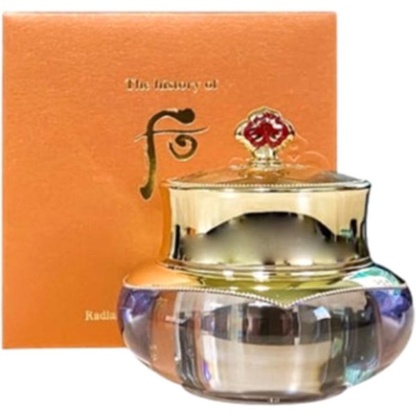 The history of whoo Cheongidan Crema Contorno De Ojos Regeneradora Radiante 25Ml Crema Contorno De Ojos Herbal Coreana Antiedad Y Reafirmante Hidratante E Iluminadora K-Beauty 25Ml-image