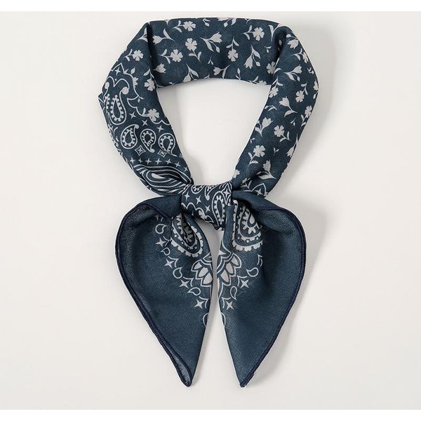 Modne BawełNiane Opaski Do WłOsóW Z Nadrukiem Paisley, Szalik Dla Kobiet, Elegancka Bandana, Chusta Na Szyję, Opaski Na GłOwę, Foulard, Damskie Szaliki-image
