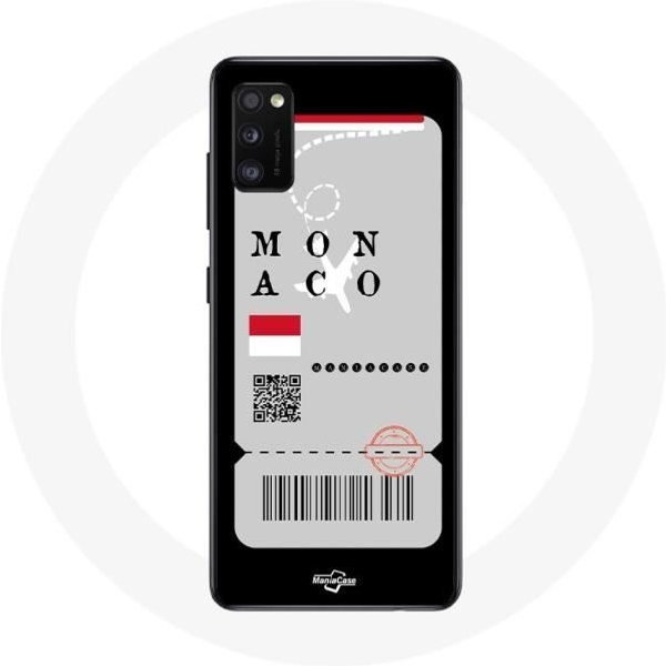 Funda Samsung Galaxy A41 Billete De AvióN MóNaco-image