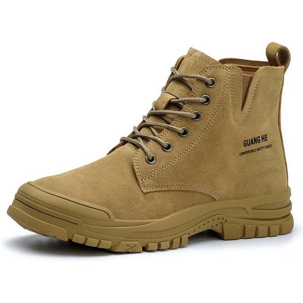 Zapatos De Seguridad Para Hombre, Zapatillas De Trabajo Con Punta De Acero, Antiaplastamiento, AntiperforacióN, Indestructibles, Botas De Seguridad Protectoras 36-image
