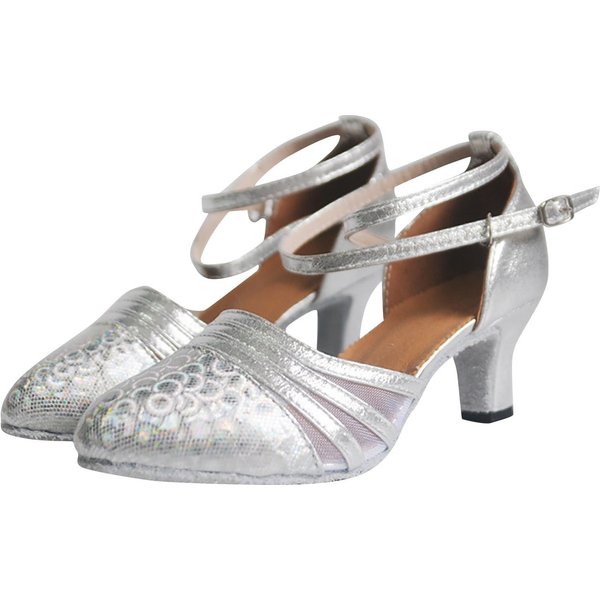 Damskie Buty Do TańCa Towarzyskiego Tango Buty Do TańCa Latynoskiego Buty Z Cekinami Buty Do TańCa Towarzyskiego 39-image