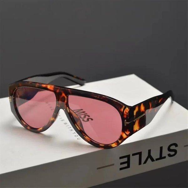 Nuevas Gafas De Sol De Piloto Oversize Vintage De Lujo Para Mujer Para Hombre Lentes Grandes Montura Resistente Al Viento Populares Gafas De Sol Punk UV400-image