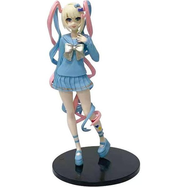 17Cm Aixlan Needy Girl Overdose Figurka Rain Kange PVC Figurka Akcji Anime Dziewczyna Statua Kolekcjonerska Figurki Zabawki Prezent-image