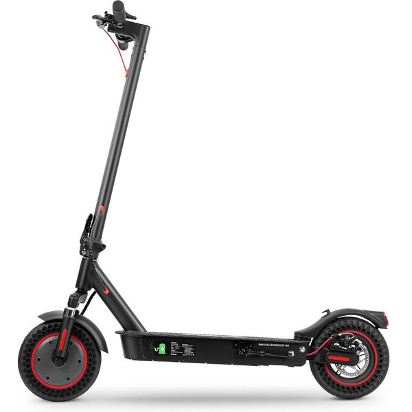 Iscooter I9 Max Patinete EléCtrico Plegable BateríA 36V10Ah 500W Motor Dual NeumáTico 10 Pulgadas Patinete EléCtrico Para Adultos Para Paseos Al Aire Libre Velocidad MáXima 30-40Km Alcance Negro-image