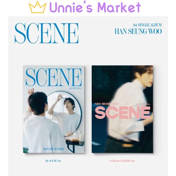 HAN Seung WOO - Escena 1Er áLbum Sencillo (Mi Escena Ver. / En Flor Escena Ver.) No Poster/Random Ver.-image