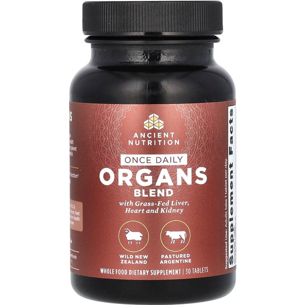 Ancient Nutrition, Mezcla De ÓRganos, Una Vez Al DíA, 30 Comprimidos-image