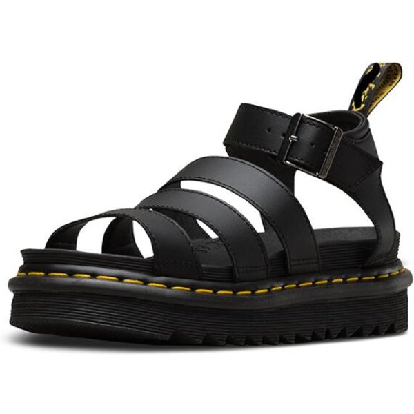 Kobiety MięKkie Lakierowane SkóRzane SandałY Gladiator Damskie Buty Na PlażE Lato Nowe Buty SandałY Damskie Studenckie PłAskie Buty Na Platformie Fgh6 37 Black-image