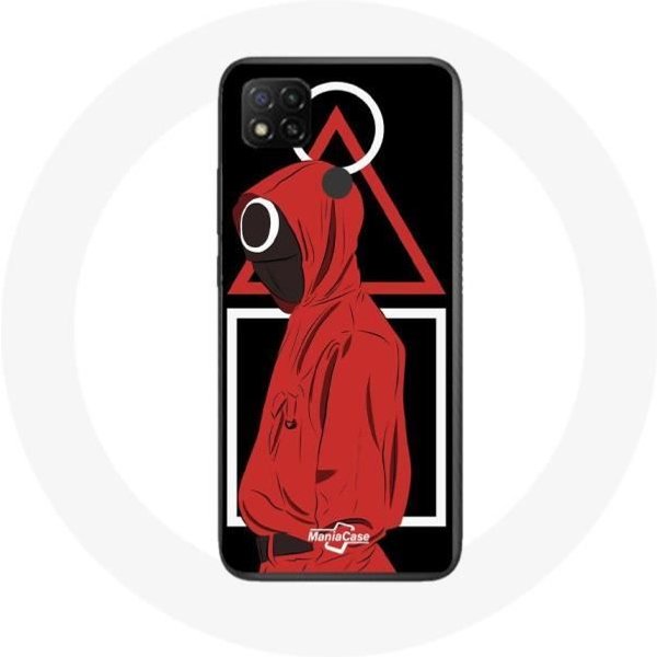 Funda - Xiaomi - Redmi 9C - Flexible - ProteccióN - El Juego Del Calamar Negro-image