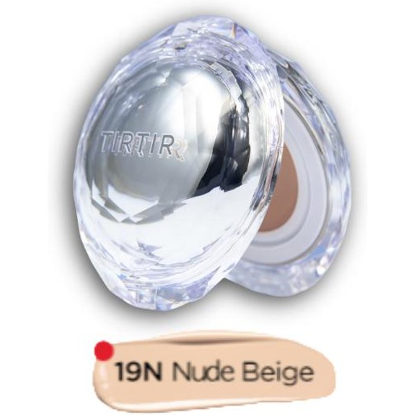 Tirtir Mask Fit Crystal Mesh Mini Cushion 4.5G SPF50+ / Pa++++ (15 Opciones) #19N Nude Beige-image