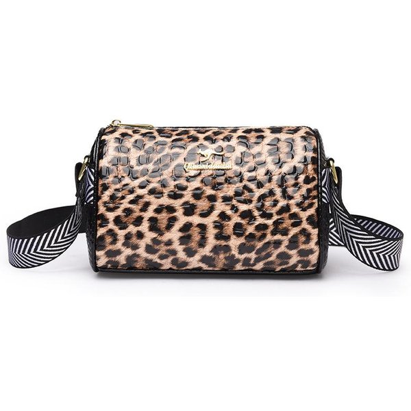 Torba Poduszka Z Panterką DużA Pojemność Jesień Wszechstronna Damska Torba Dla Mamy Nowa Jednoramienna Crossbody Torba Na Telefon KomóRkowy-image