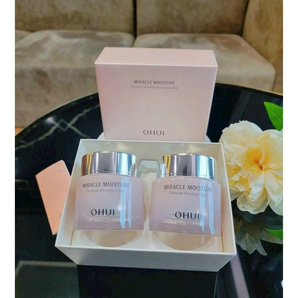 O HUI Miracle Moisture Ceramide Boosting Cream Zestaw Specjalny, NawilżAjąCy, Kosmetyki KoreańSkie, Kbeauty, PróBka-image
