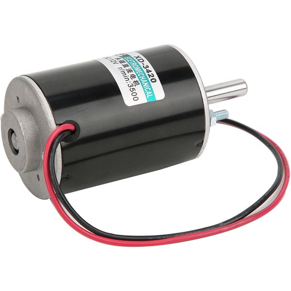XD‑3420 30W Silnik DC Z Magnesami StałYmi Wysoka PręDkość CW CCW(12V 3500 Obr./Min)-image