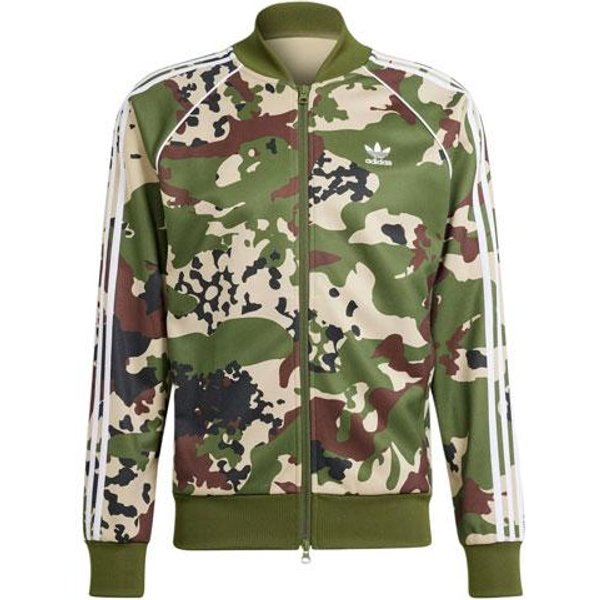 Adidas Originals Camo Sstr Bluza Dresowa Kurtki & PłAszcze MęSkie Wild Pine L Beige-image