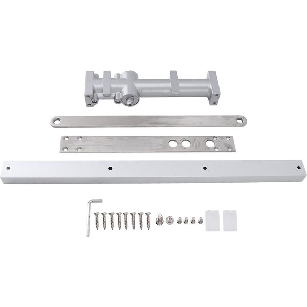 Cerrador De Puerta AutomáTico AleacióN De Zinc Muelle De Seguridad Ajustable HidráUlico Para Puerta 90 Grados Para-image