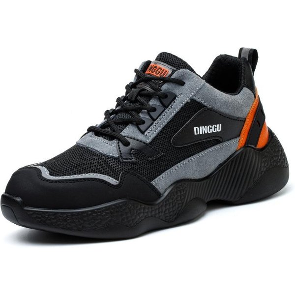 Zapatos De Seguridad Para Hombres, Zapatillas De Trabajo Indestructibles Para Mujeres, Zapatos De Trabajo Con Punta De Acero, Botas De Seguridad Antiaplastamiento Y AntiperforacióN, Calzado 43-image