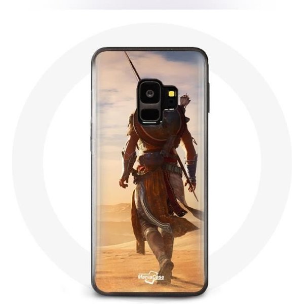 Funda - Samsung - Galaxy S9 - Assassin's Creed - Flexible - Negra - ProteccióN-image