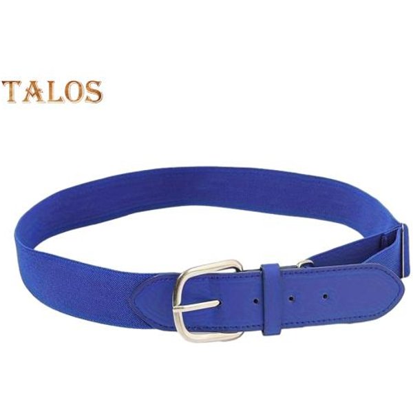 CinturóN De BéIsbol Para Hombres Y JóVenes, Material EláStico, CinturóN De BéIsbol Para NiñOs Y NiñAs, CinturóN De Longitud Ajustable, Accesorio Deportivo Azul Royal-image