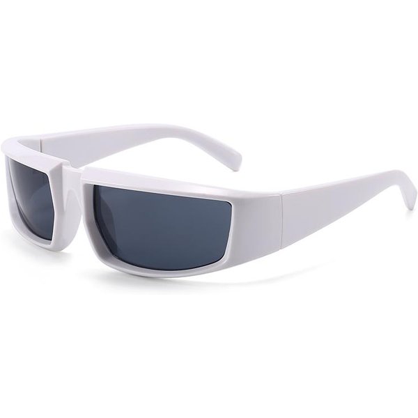 Gafas De Sol Deportivas Punk Y2K Coloridas Espejadas Elegantes Gafas De Sol Cuadradas De DiseñAdor Para Mujer Hombre Gafas De Sol-image