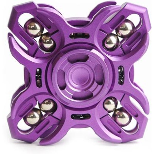 DiapasóN Fidget Spinner Juguete Sensorial Vibracional Alivio Del EstréS Ansiedad DescompresióN Adecuado Para Adultos Juguetes EDC Juguete Fidget PúRpura-image