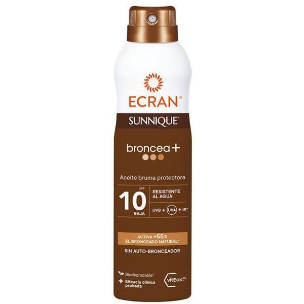Ecran Sunnique Bronea+ Bruma Aceite SPF10 250 Ml-image