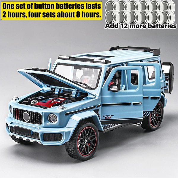1:24 Mercedes Benz G800 Metalowy Odlew Aluminiowy Model Samochodu Wysoka Symulacja Domowy Modny I Biurkowy Ornament Dekoracyjny Prezent Urodzinowy Zabawki-image