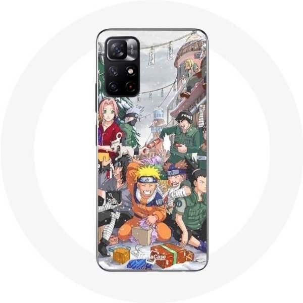 Funda - Xiaomi - Redmi Note 11S 5G - DíA De Navidad De Naruto - Flexible - Anime Manga-image