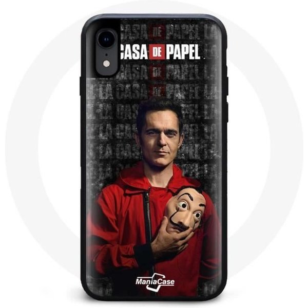 Funda - La Casa De Papel - Iphone XS - Flexible - Negra - DiseñO Inspirado En La Casa De Papel-image
