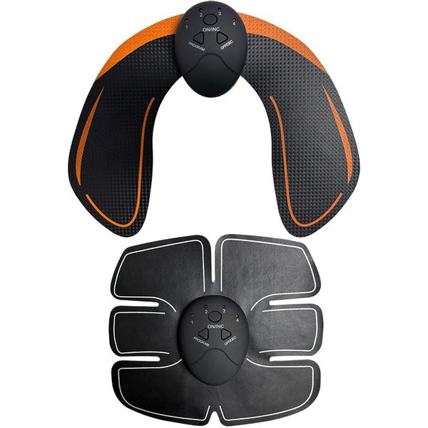 Stymulator MięśNi EMS Do Fitnessu Odchudzania TonizująCy WyszczuplająCy MasażEr CiałA PośLadki Brzuch Ramiona Nogi Biodra Trener-image