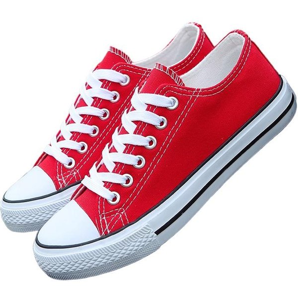 Zapatos Canva CláSicos Estilo Coreano Pareja Casual Zapatos De Tela Top Bajo Modernos VersáTiles CóModos Zapatos De Tablero Para Hombre 43-image